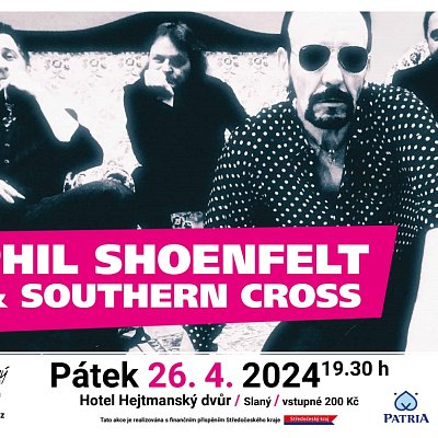 Dubnový koncert Phila Shoenfelta & Southern Cross