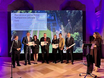 Kumpánova zahrada získala ocenění v soutěži Stavba roku Středočeského kraje 2022
