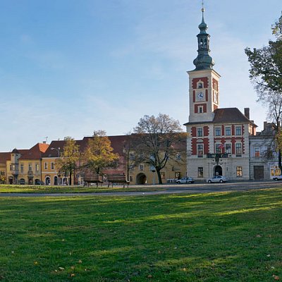 Masarykovo náměstí ve Slaném